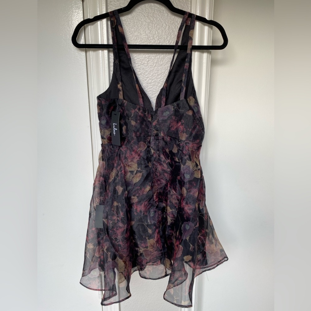 Lulu’s New Floral Mini Dress Sz M